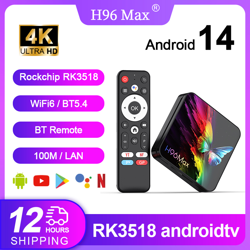 Radxa Rock 5B 16Gb - H96Max RK3518 Android 14 4K TV