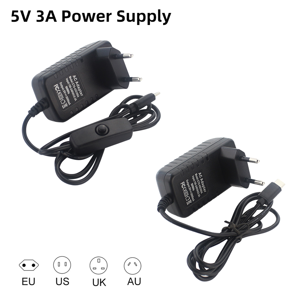 Banana Pi Bpi-M5 - Adaptor daya 5V 3A Raspberry Pi