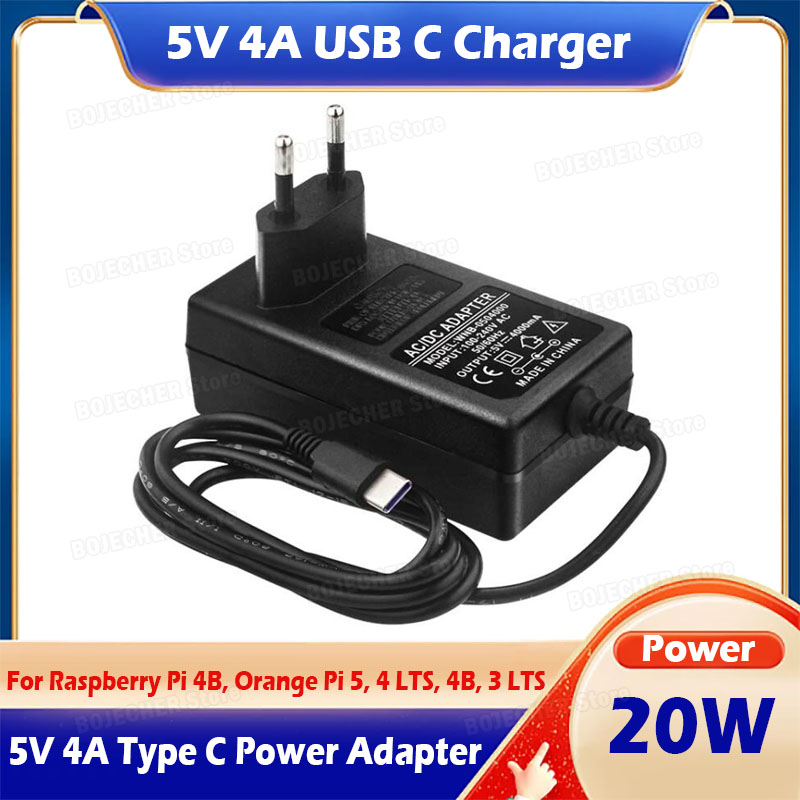 Banana Pi Bpi-M5 - Pengisi Daya USB C 5V 4A