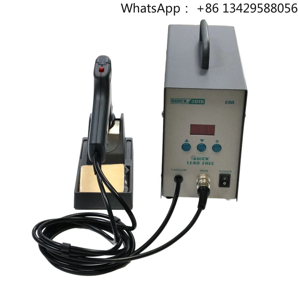 Desoldering Gun Vacuum Electric - Quick 201B Alat Pembersih Timah Baru