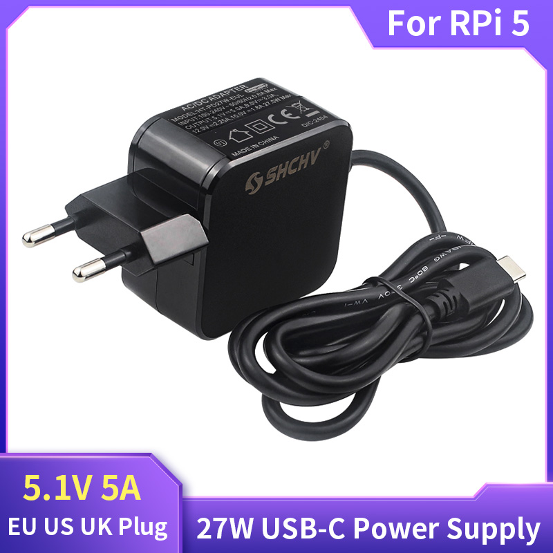 Banana Pi Bpi-M5 - Raspberry Pi pengisi daya 5, adaptor