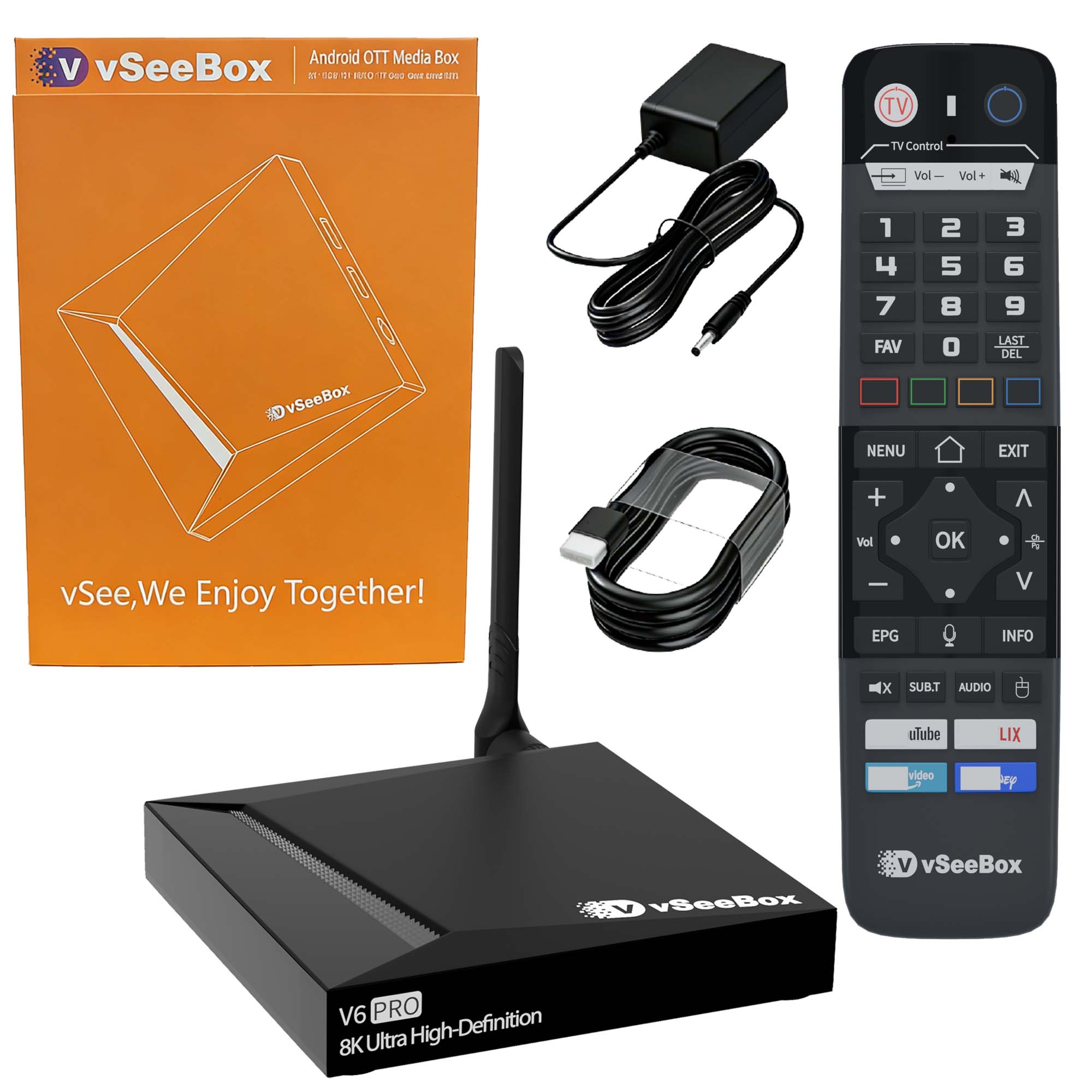 Khadas Vim4 8Gb - VSeeBox V6 Pro 2026 Terbaru, RAM