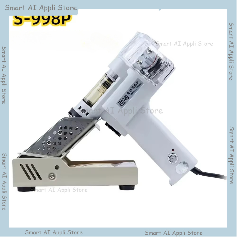 Desoldering Gun Vacuum Electric - S-998P Pistol Desoldering Elektrik Pompa Ganda