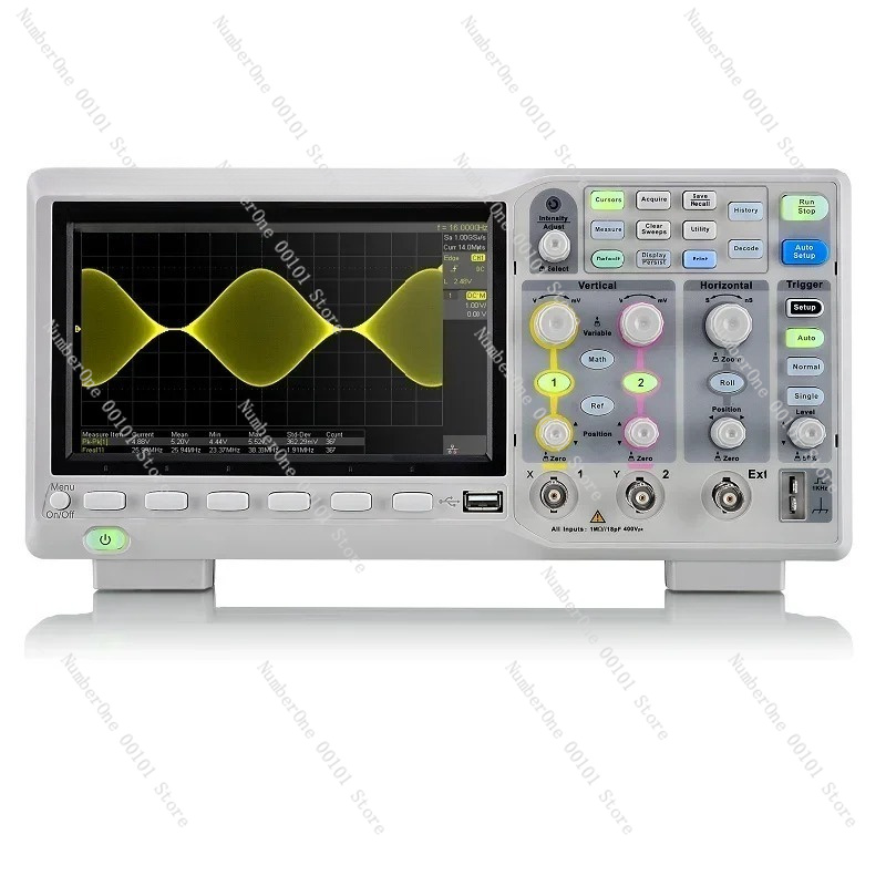 Digital Storage Oscilloscope 100Mhz 4Ch - Osiloskop Super Fosfor SDS1204X-E SDS1104X-E 4CH,