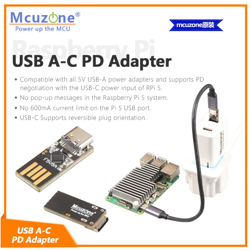 Adaptor Raspberry Pi5 USB A-C  - Banana Pi Bpi-M5 ulasan dan harga