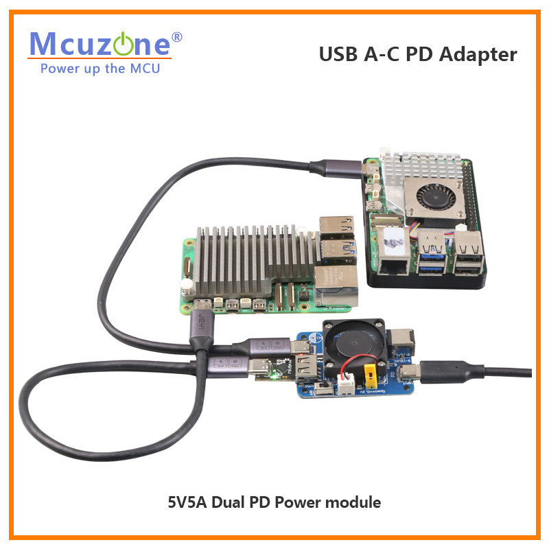 Adaptor Raspberry Pi5 USB A-C  - Banana Pi Bpi-M5 ulasan dan harga