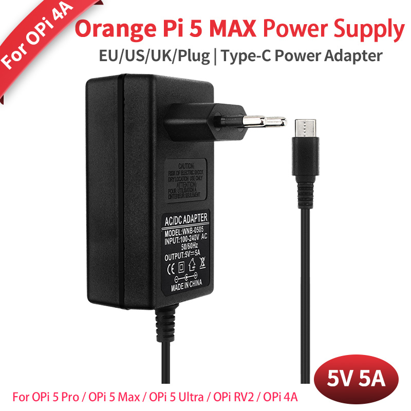 Catu Daya Orange Pi 5 Pro 5 V  - Banana Pi Bpi-M5 ulasan dan harga