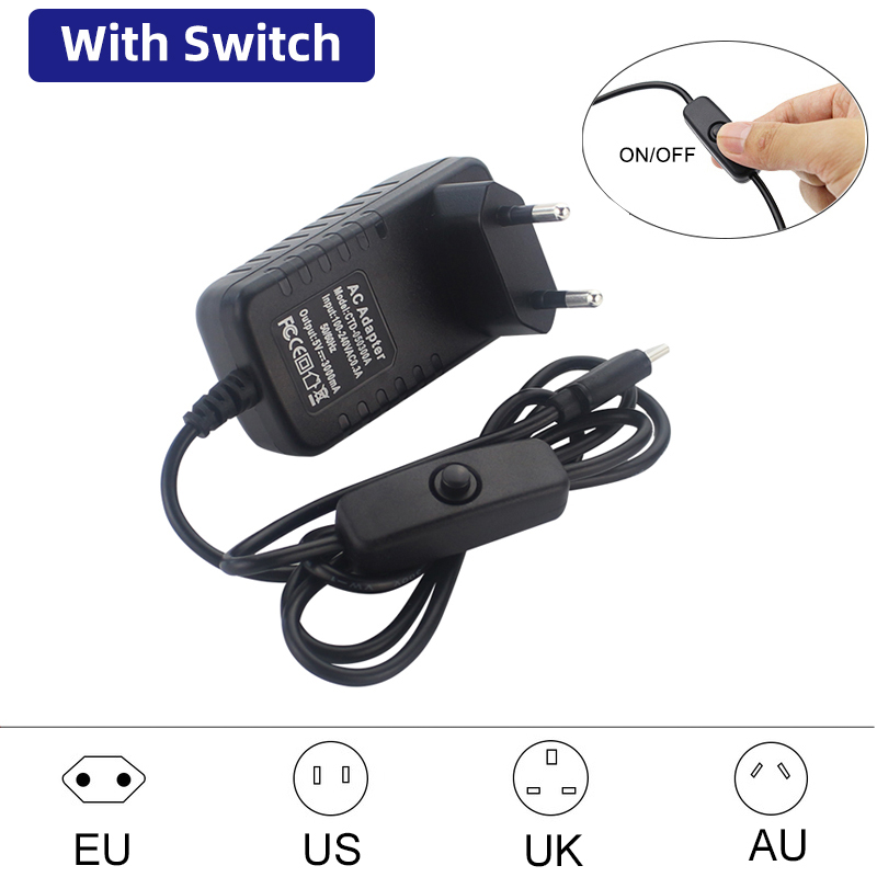 Adaptor daya 5V 3A Raspberry P - Banana Pi Bpi-M5 ulasan dan harga