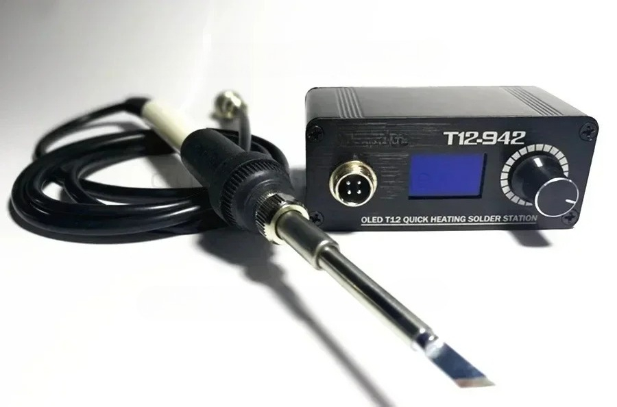 MINI T12 STC OLED Stasiun Sold - Soldering Station T12 Oled ulasan dan harga