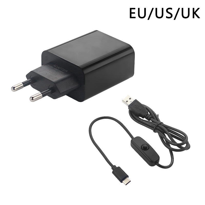 Adaptor daya USB Tipe C Raspbe - Banana Pi Bpi-M5 ulasan dan harga