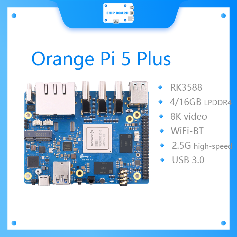 Orange Pi 5 Plus komputer papa - Orange Pi 5 Plus 16Gb ulasan dan harga