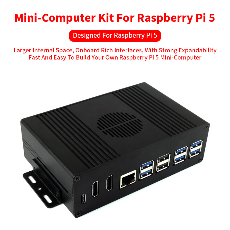 Raspberry Pi casing ponsel alu - Raspberry Pi 5 8Gb Kit ulasan dan harga
