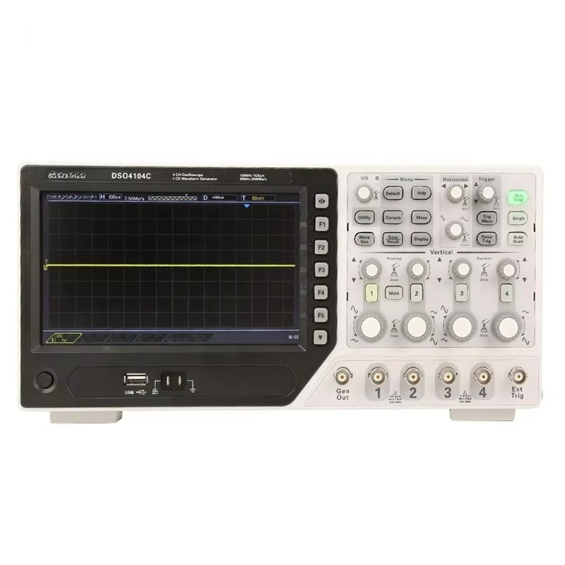 Hantek DSO4104C Osiloskop Peny - Digital Storage Oscilloscope 100Mhz 4Ch ulasan dan harga