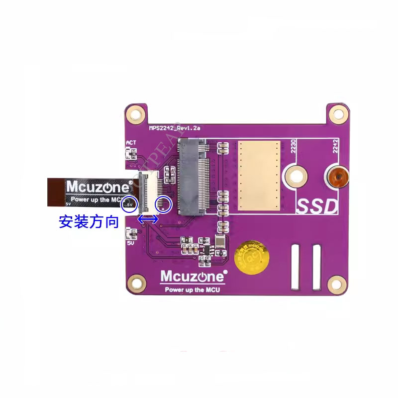 Kabel PCIE FPC Raspberry Pi 5  - Raspberry Pi 5 8Gb Kit ulasan dan harga