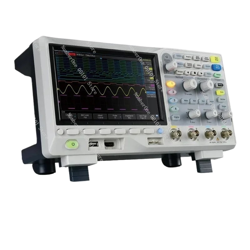 Osiloskop Super Fosfor SDS1204 - Digital Storage Oscilloscope 100Mhz 4Ch ulasan dan harga