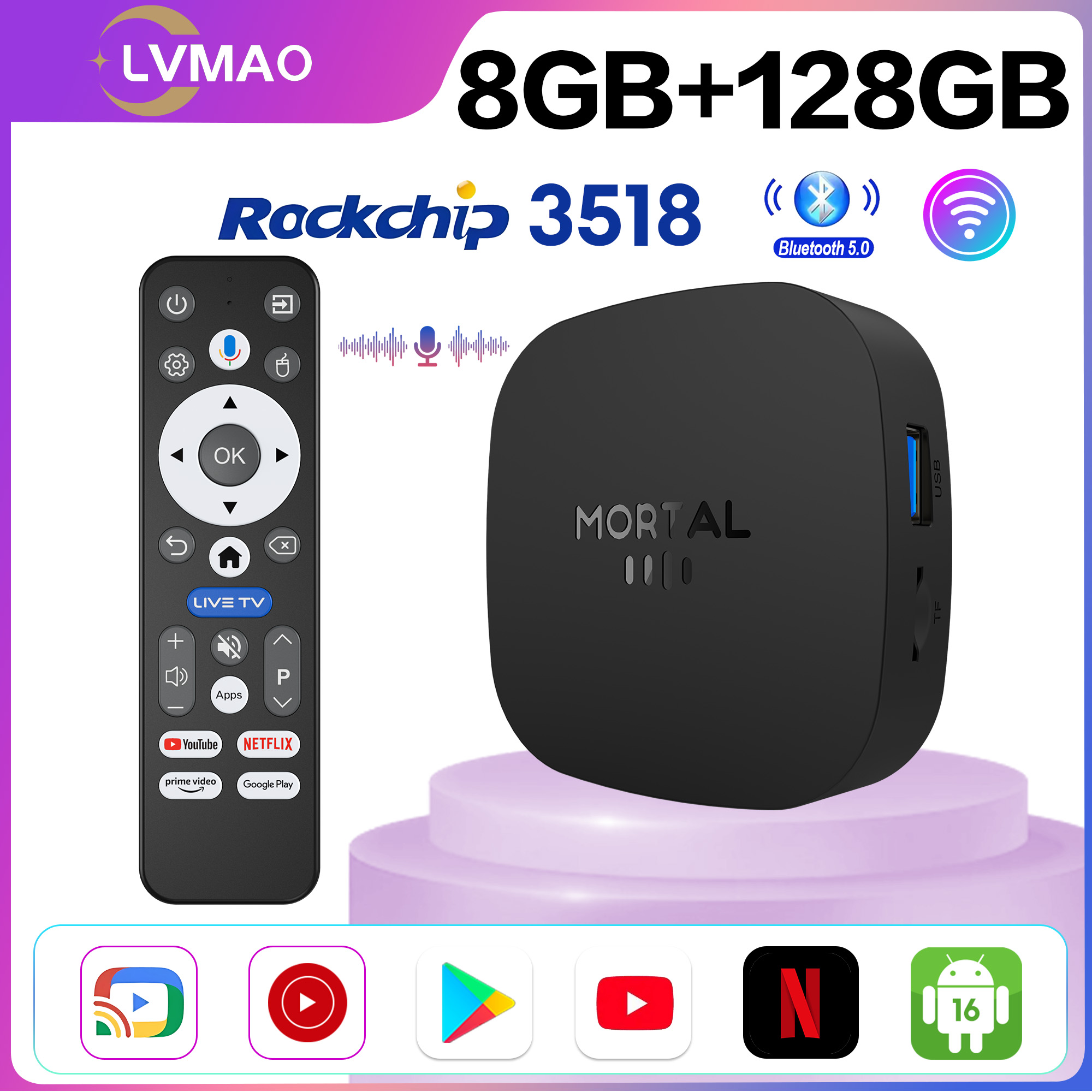 2026 NEW TV BOX T1+ RK3518 Sma - Khadas Vim4 8Gb ulasan dan harga
